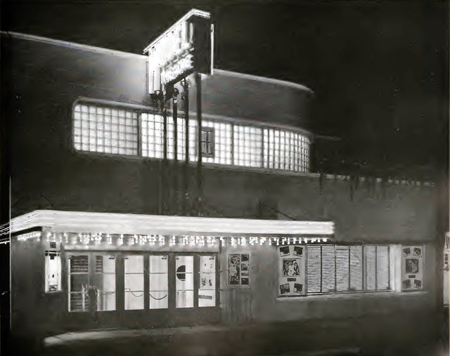 old photo from cinema treasures Model Theater, South Haven